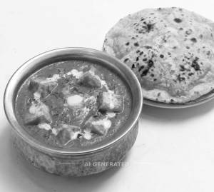 Paneer Butter Masala + Plain Roti (1 piece)