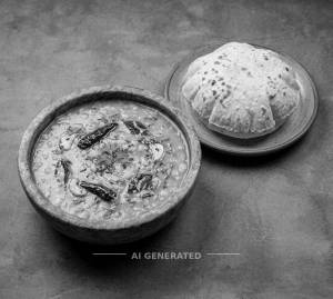 Dal tadka + Phulka (1 piece)
