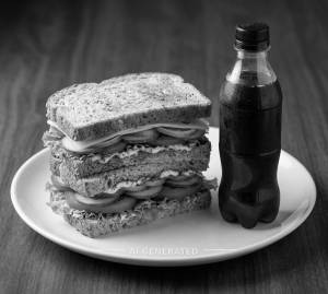 Veg Sandwich + Cold Drink 250 ml