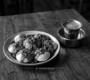 Manchurian idli + Hot filter coffee