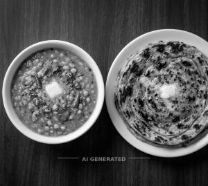 Dal Fry + Tandoori Butter Paratha (1 piece)