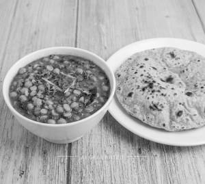 Dal Chana + Tawa Roti (1 piece)
