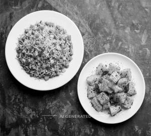 Veg Fried Rice + Spicy Mango