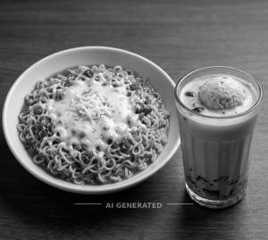 Schezwan Cheese Maggi + Jigarthanda