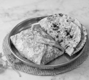 Egg Pouch [2 Eggs] + Tandoori Roti (2 Pieces)
