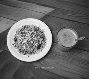 Konkani Poha + Special Chai [Tea]