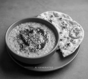 Dal Tadka + Tandoori Roti (2 pieces)