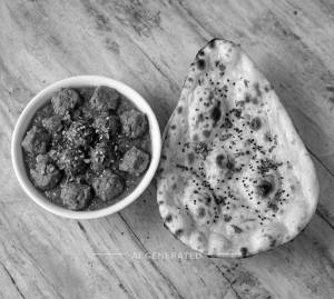 Masala Chap + Nan Roti (1 Piece)