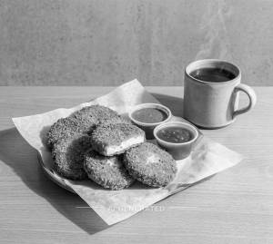 Paneer Patty + Hot Coffee