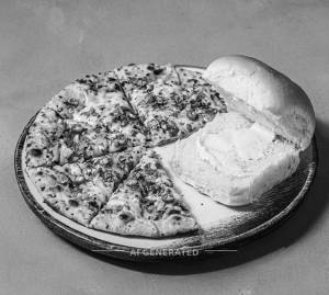 Cheese Masala Bhakhari + Cold Bun Butter (1 piece)