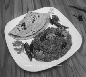 Mix Veg + Butter Roti (2 pieces)