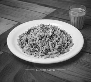 Kurkure Poha + Special Chai [Tea]