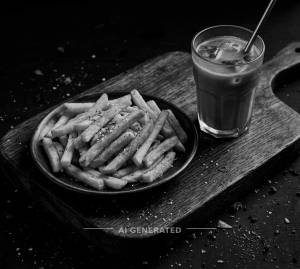 French Fries + Cold Coffee [200 ml]