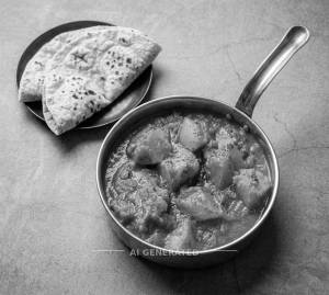 Aloo Tamatar + Tawa Roti (2 Pieces)