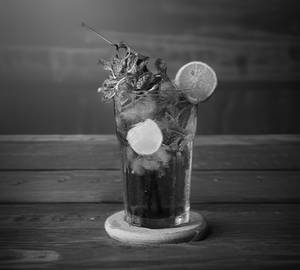 Green apple mojito