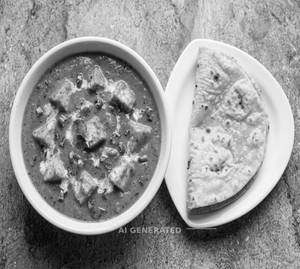 Paneer Butter Masala + Plain Roti (1 Piece)