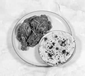 Kadhai Chicken [2 Pieces] + Tandoori Roti (1 piece)