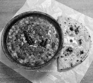 Punjabi Dal Tadka + Butter Tandoori Roti (2 piece)