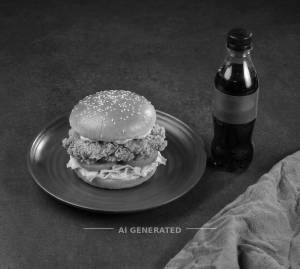 Chicken Zinger Burger + Cold Drink