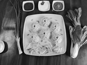 Suji (semolina) Mutton Steam Momos