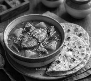 Fish Curry + Tawa Roti [2 Piece]