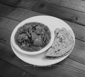 Chicken Masala + Chapati [2 Pieces]