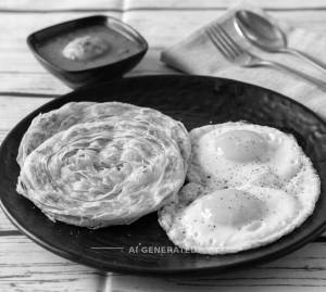 Half Boil (Set) + Parotta (2 Pieces)