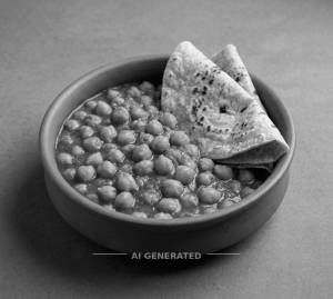 Chana Masala + Tawa Roti (2 pieces)