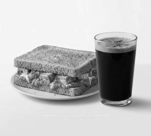 Panner Makhni Sandwich + Turkish Cold Coffee