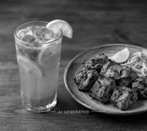 Tandoori + Strawberry Lemonade