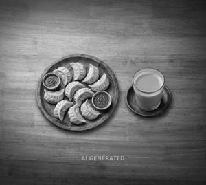 Soya Momos + Tea Regular