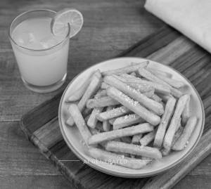 French Fries (Salt) + Fresh Lime Juice