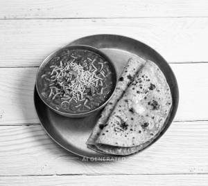 Sev Tomato + Tawa Roti Butter (2 pieces)