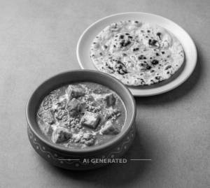 Paneer Handi + Tadoori Roti (1 piece)