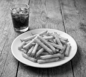 Finger Chips + Soft Drink
