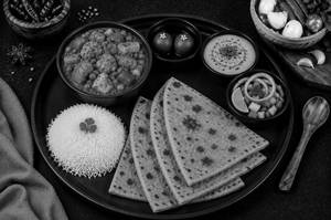 Sabji Kadhai Thali Meal