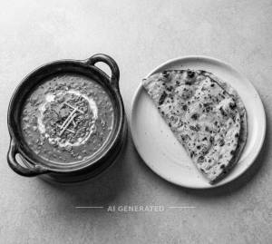 Dal Handi + Missi Roti (1 piece)