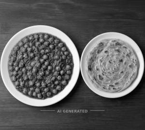 Chana Masala [1/2Pt] + Plain Paratha [1 Piece]