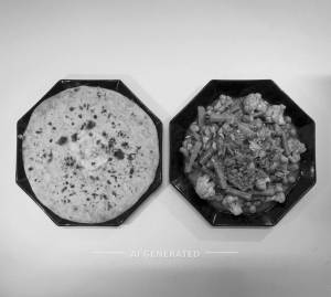 Mix Veg + Tandoori Roti (1 piece)