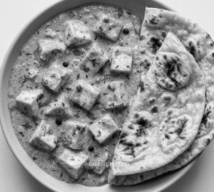 Paneer Masala + Tandoori Roti (2 Pieces)