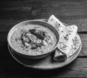 Dal Tadka + Plain Tawa Roti (2 Pieces)