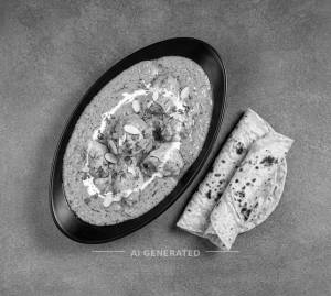 Chicken Mughlai + Roti (2 pieces)