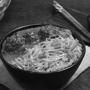 Veg Manchurian With Noodles
