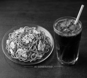Egg Chowmein + Masala Colddrink
