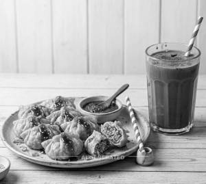 Veg Fried Momos + Chocolate Chai 210Ml ( Pack Of )