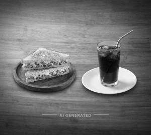 Veg Cheese Sandwich + Soft Drink