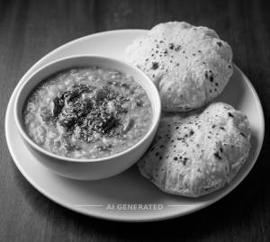 Dal Tadka + Phulka Roti (2 pieces)