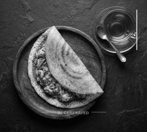 Masala Dosa + Black Tea