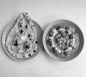 Veg Patiala + Butter Tandoori Roti (1 piece)