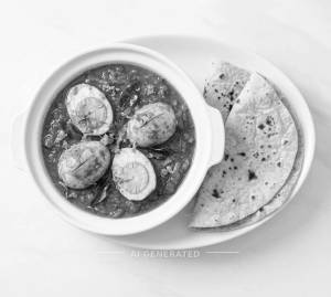 Egg Stew + Chapati (2 pieces)